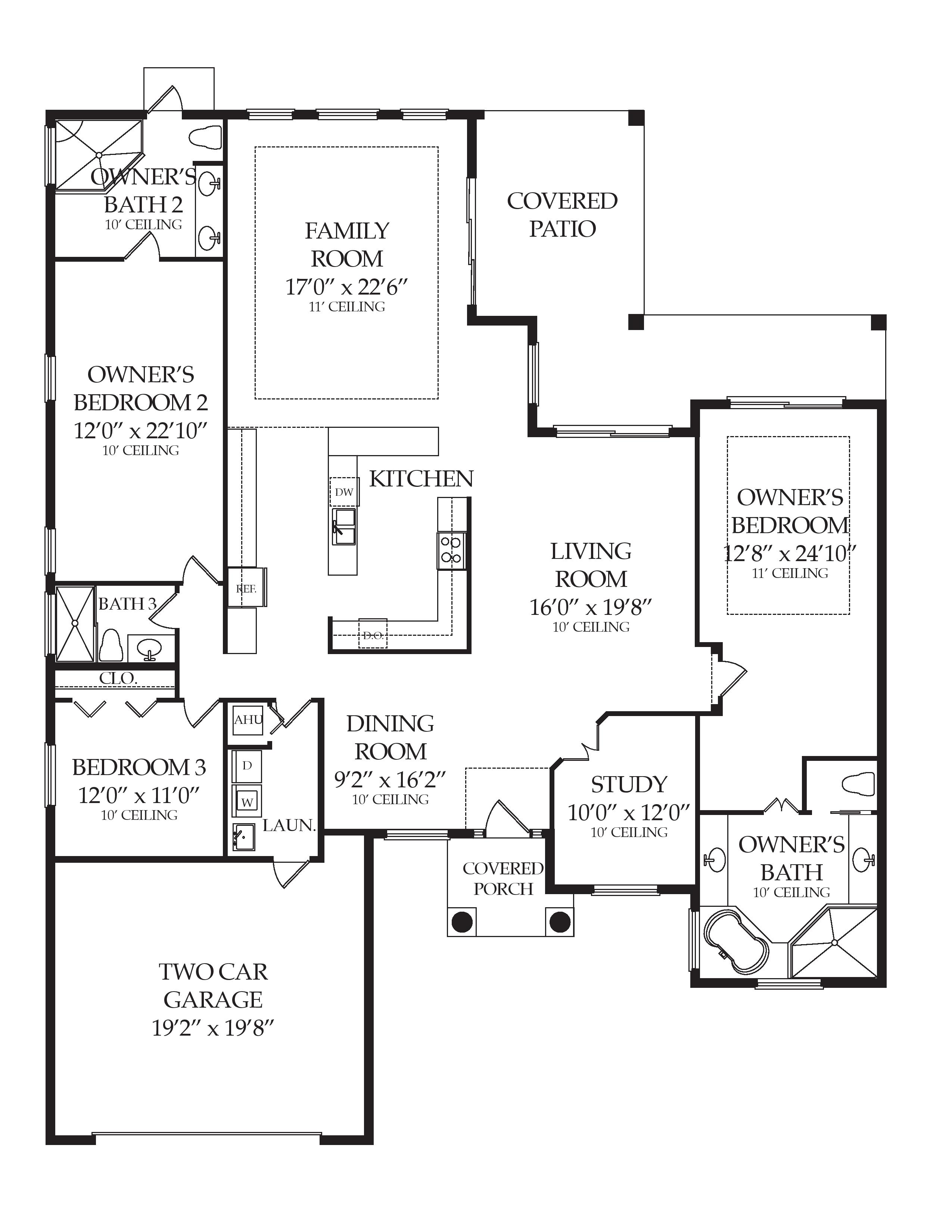 Simple Home Design 2d Plan