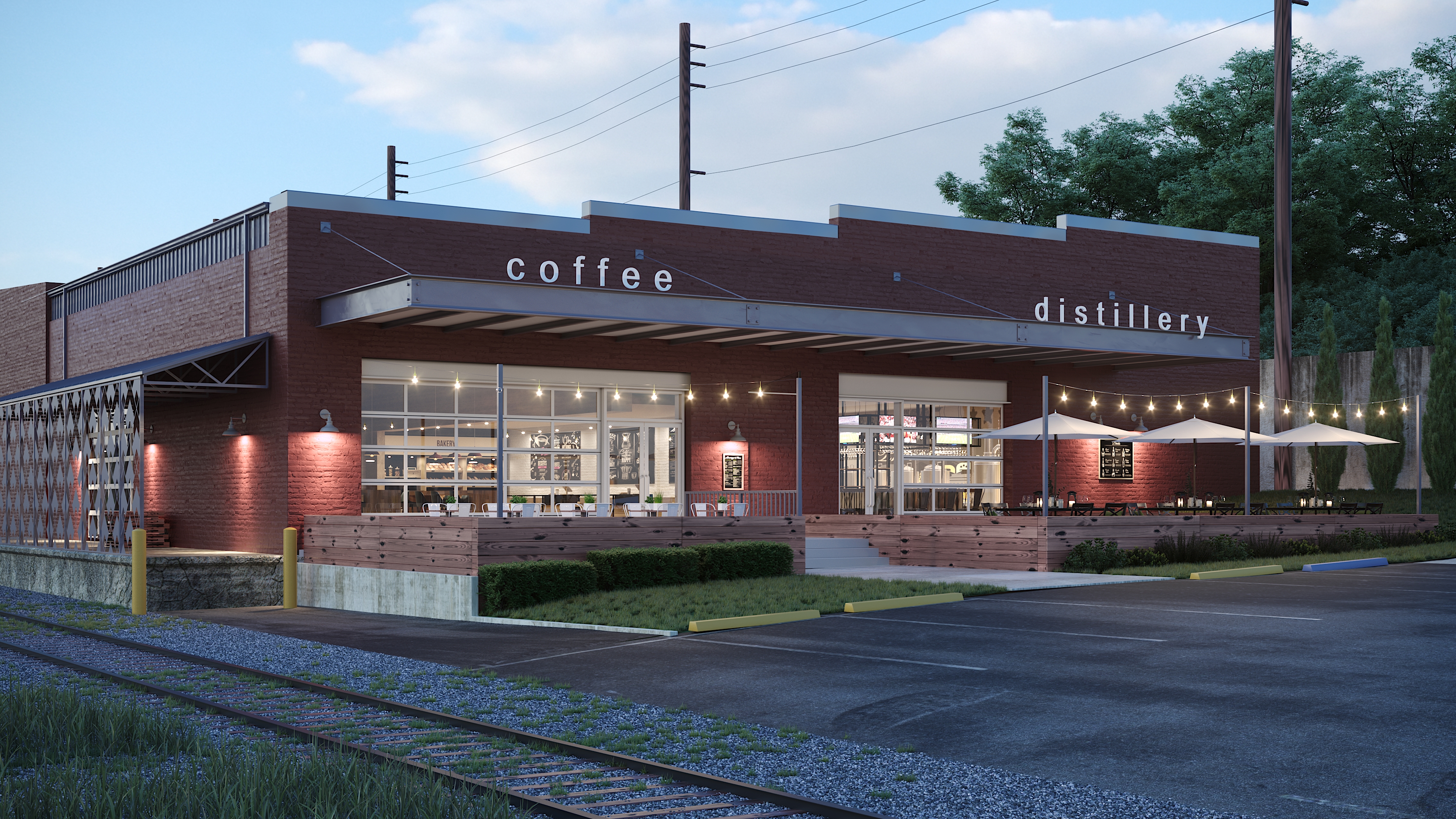 Mixed-Use Rendering The Mill