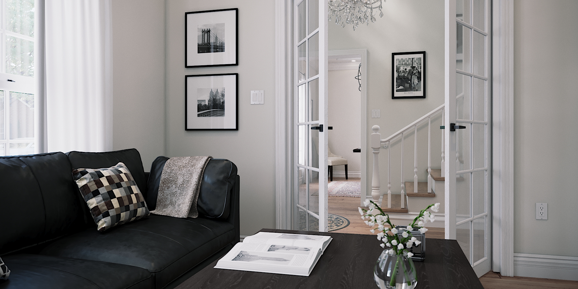 Home Office Interior Rendering