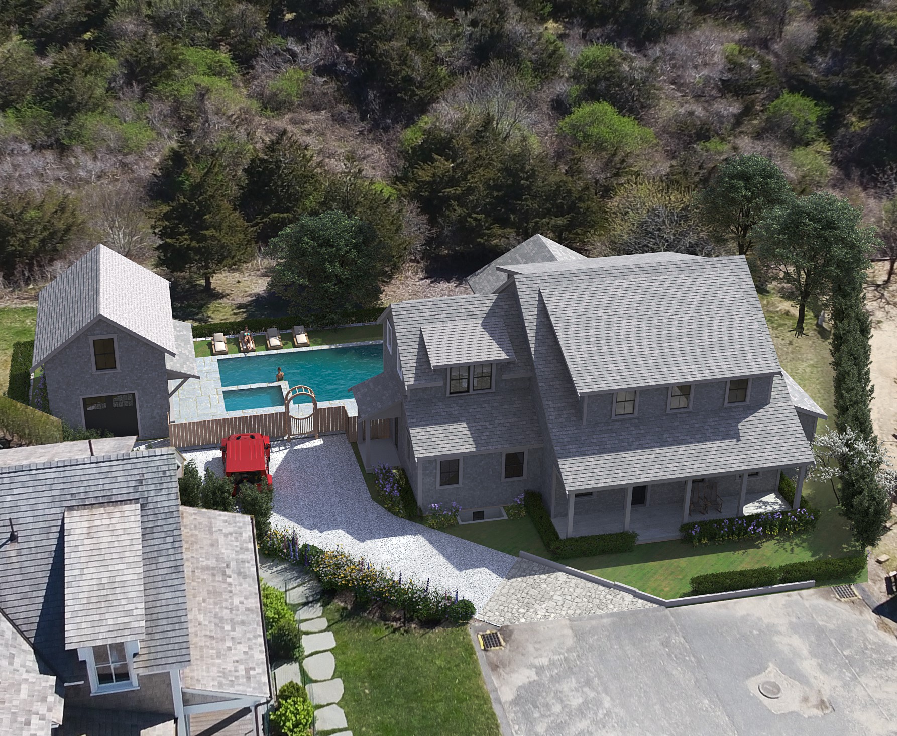 3D Drone Integrated Rendering