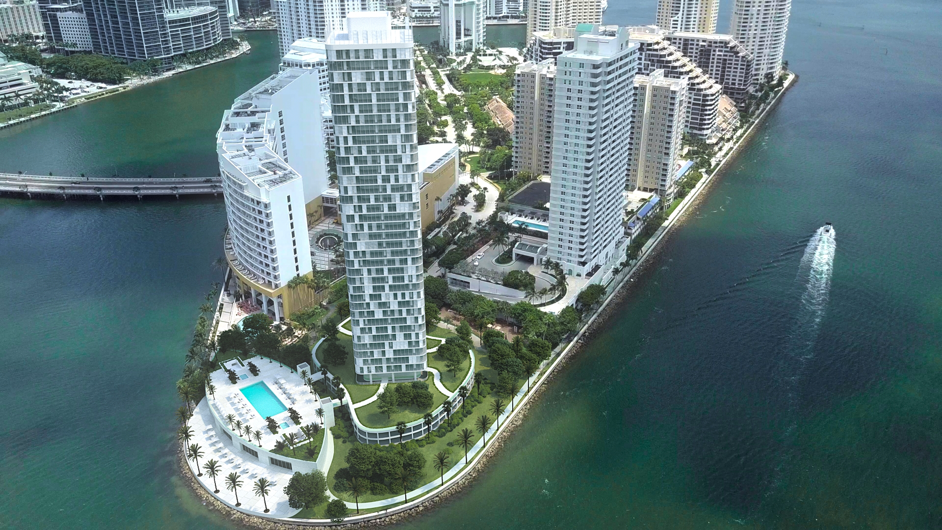 DRONE INTEGRATED MIAMI HIGH-RISE ANIMATION - Artistic Visions